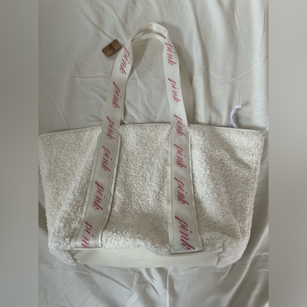 NWT PINK by Victoria’s Secret Sherpa Tote